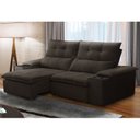 Ver imagem 1 de Sofá Retrátil Reclinável 3 Lugares 210cm com Porta Copos e Objetos Bulgária