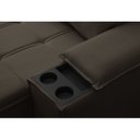 Ver imagem 6 de Sofá Retrátil e Reclinável 3 Lugares 210cm com Porta Copos e Objetos Bulgária