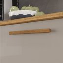 Ver imagem 6 de Cozinha Compacta Lia 3 Portas e 1 Gaveta Salleto Cinamomo/off White