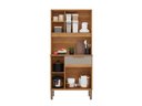 Ver imagem 7 de Cozinha Compacta Lia 3 Portas e 1 Gaveta Salleto Cinamomo/off White