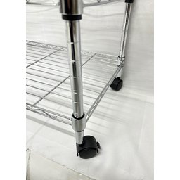 Estante Aço Vghome 5prat 1,55 - Alt Reg com Cabideiro - 6