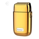 Ver imagem 1 de Máquina de Barbear Shaver Kemei Tx1 Gold Barbeador Titanium
