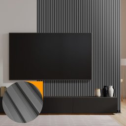 Painel Ripado Prime Madeira PVC 2,9m X 16cm - 6