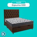 Ver imagem 4 de Kit Cama Box Bau + Cabeceira + Colchão Casal D33 - Iso100 - Ortobom