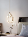 Ver imagem 5 de Luminária de Teto Pendente Circular de Cristal Dourado Led Integrado 3w 3000k