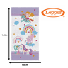 Toalha Banho Unicornio Felpuda Estampada Praia 60cm X 1,10 M - 2