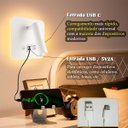 Ver imagem 5 de Arandela de Leitura Foco Móvel Led Usb e Usb-c Sala Bet98