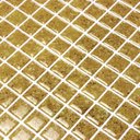 Ver mais imagens de Pastilhas Adesivas Resinadas Quadrada Glitter Gold