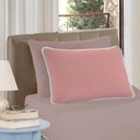 Ver imagem 1 de Jogo de Cama Solteiro 100% Algodão Estampado 2pçs Ciranda Blush II Vivaldi Premium Sul Brasil