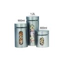 Ver imagem 3 de Pote Hermético Hauskraft 600ml/900ml/1,2l Cinza