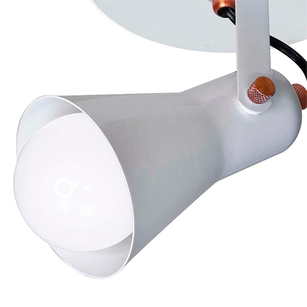 Spot Kobe Base Para 1 Lâmpada E27 Branco - 2