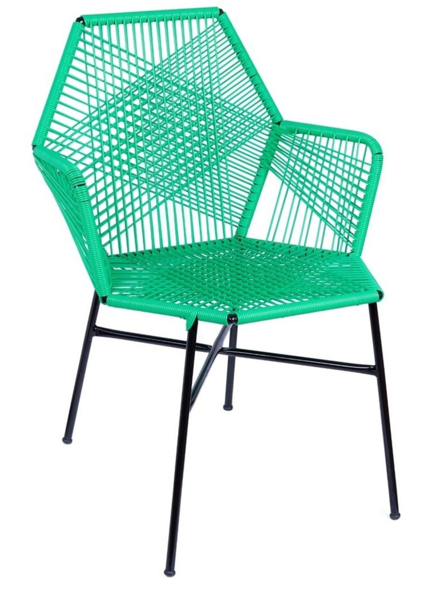 Cadeira Tropicalia Mexicana Verde Limão