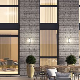 Arandela Germany Stuttgart E27 Bivolt Branco Fosco - 2