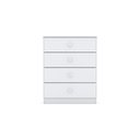 Ver imagem 2 de Cômoda Infantil 4 Gavetas Amarelinha Branco – Henn