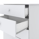 Ver imagem 4 de Cômoda Infantil 4 Gavetas Amarelinha Branco – Henn