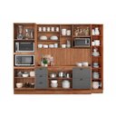 Ver imagem 3 de Cozinha Completa Bella 9 Peças (2aéreos+2balcões+1paneleiro+1torrequente+3complementos) C9p24
