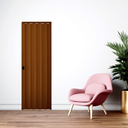 Ver imagem 2 de Porta Sanfonada de PVC Mogno Plasbil 210x130cm