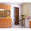 Ver imagem 3 de Porta Sanfonada de PVC Mogno Plasbil 210x130cm