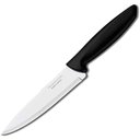 Ver imagem 1 de Faca Chef em Aço Inox com Cabo Preto de 6"" da Linha Plenus - 23426106 - TRAMONTINA FACA CARNE INOX