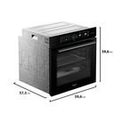 Ver imagem 5 de Forno de Embutir Elétrico Diplomata 80 Litros com Air Fryer 220v