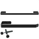 Ver imagem 3 de Kit Acessórios Para Banheiro Preto Fosco 4 Peças Zmt