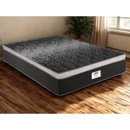 Colchao Casal Molas Ensacadas Opala 1,38x1,88x0,32m Gazin Cinza e Preto - 1