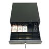 Gaveta Caixa para Dinheiro Manual Preto Pino Trava Superior - 3