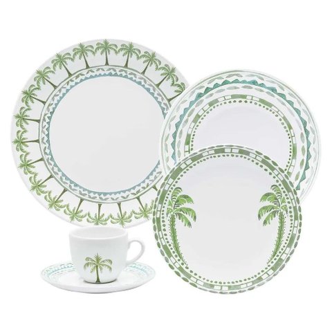Aparelho de Jantar 30 Peças Coup Tropical Oxford Coup Tropical 30 Peças