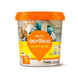 Rejunte Acrilico Branco 1 Kg - Quartzolit - 1