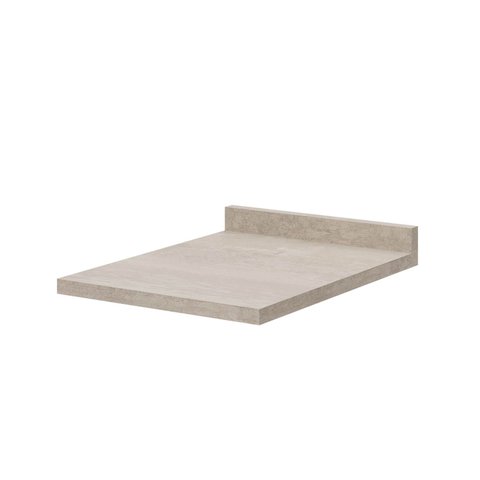 Tampo para Balcão Planejado 40cm Marselha CabeCasa MadeiraOriginals Cinza/Calcare