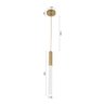 Lustre Pendente Nordecor Vanna Led Bivolt Dourado - 6