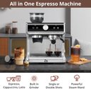 Ver imagem 2 de Takywep Máquina de Espresso Semi-automática 20 Bar 2,8l Cinza