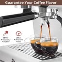 Ver imagem 4 de Takywep Máquina de Espresso Semi-automática 20 Bar 2,8l Cinza
