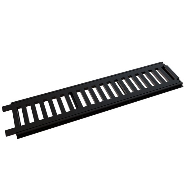 Ralo Linear Grelha C/ Porta Grelha Preto 15x100cm Estrela - 1
