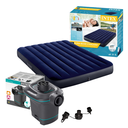 Ver imagem 1 de Colchão Inflável Casal Dura Beam Classic Downy Full Intex C/ Bomba de Ar Elétrica 127v