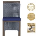 Ver imagem 3 de Mesa Bistro e 4 Banquetas Roma Marrom, Corda Náutica 10