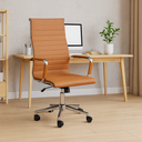 Ver imagem 3 de Cadeira Esteirinha de Escritório Presidente Charles Eames P305 Caramelo