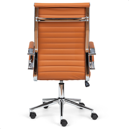 Cadeira Esteirinha de Escritório Presidente Charles Eames P305 Caramelo - 6