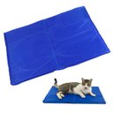 Ver imagem 1 de Tapete Gelado Cao Cachorro Gato Pet Refrescante Confortavel Animal de Estimaçao Colchonete Macio Ver