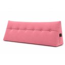Ver imagem 1 de Almofada Decorativa Cabeceira Bella Encosto Apoio de Lombar 190cm King Suede Rosa - Monari Design