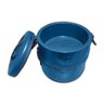 Marmita Térmica Organizador 2 divisórias Milão Duplo 1,5 L Azul - 2
