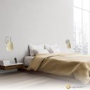 Ver imagem 4 de Arandela Parede Moderna Torcia Articulável Cupula Tecido Cru