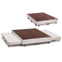 Ver imagem 2 de Cama Box c/2 Auxiliares Queen Corano White Ortobom 176x188