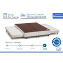 Ver imagem 4 de Cama Box c/2 Auxiliares Queen Corano White Ortobom 176x188