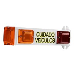 Sinalizador Garagem C/sonoro Led Biv Br Techna - 1