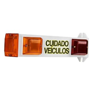 Sinalizador Garagem C/sonoro Led Biv Br Techna