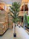 Ver imagem 3 de Oliveira Artificial Realista Árvore Grande com Frutos 210cm, Plantas Artificiais Decoração de Casa.