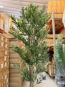 Ver imagem 4 de Oliveira Artificial Realista Árvore Grande com Frutos 210cm, Plantas Artificiais Decoração de Casa.