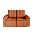 Ver imagem 5 de Sofá Retrátil Reclinável 3 Lugares 180cm Veludo com Molas Palmeira CabeCasa MadeiraOriginals Terraco