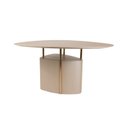 Ver imagem 1 de Mesa Orgânica Triangular Alto Padrão Sala de Jantar Oslo